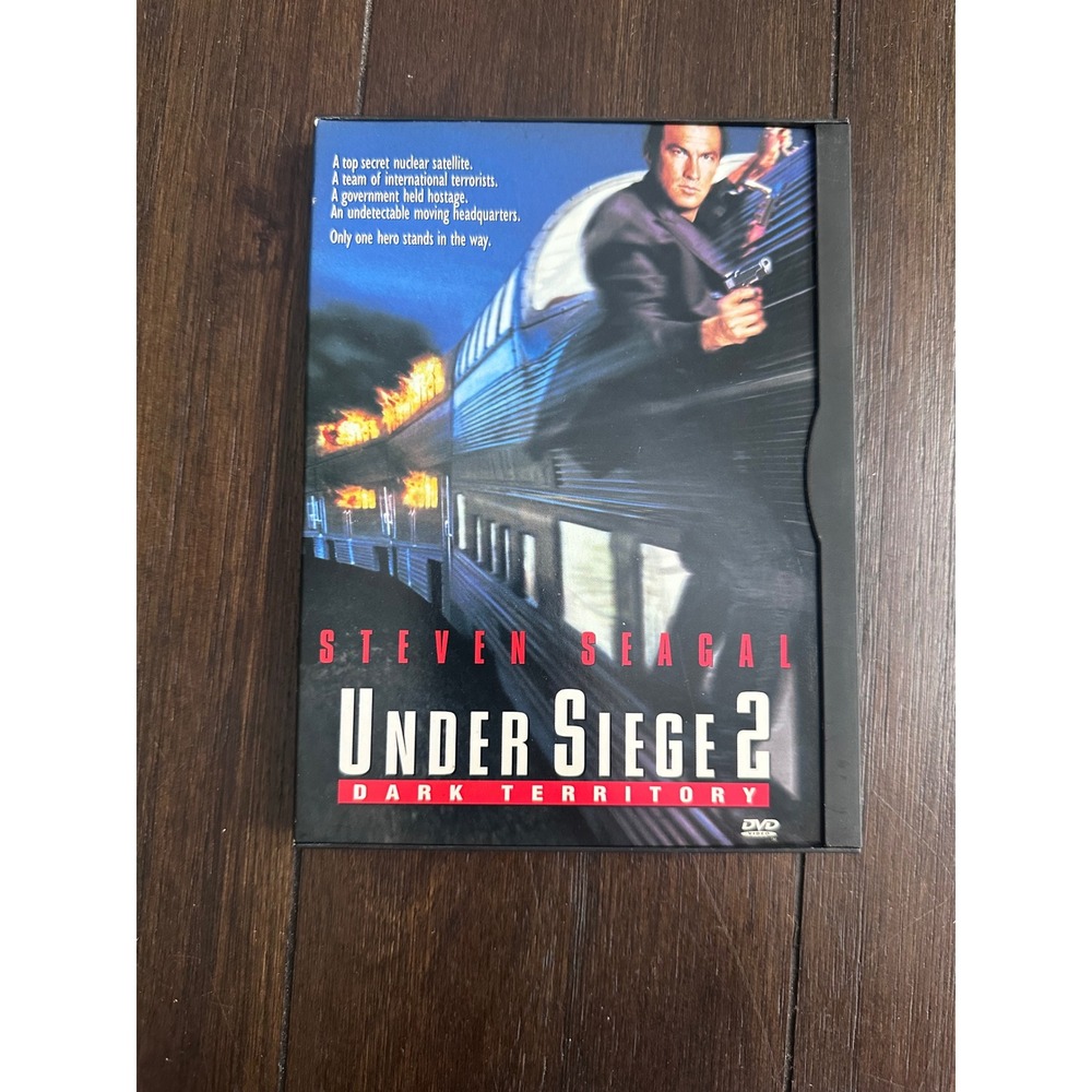 Under Siege 2 Dark Territory DVD Steven Seagal Action Movie Snap Case Widescreen